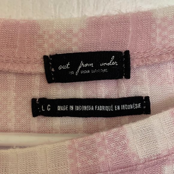 Pink gingham crop top, Urban Outfitters, Large - Picture 3 of 3